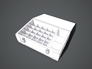 army grenade box Modelo 3D