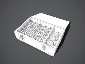 army grenade box 3D Model