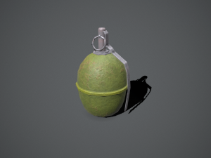 army grenade box Modelo 3D