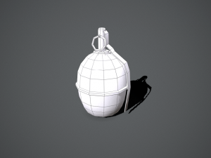 army grenade box Modelo 3D