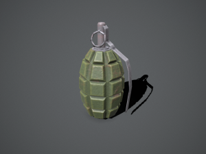army grenade box Modelo 3D
