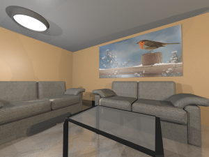 office interior 3D 모델