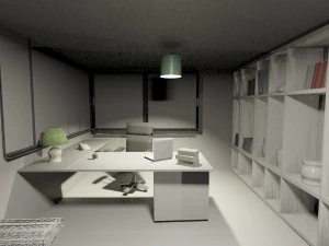 modern office interior 3D Model