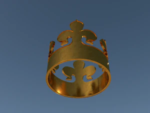 Krone 3D Modell