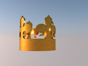 crown 3D 모델