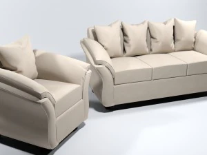 sofa set 3D Model
