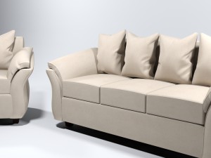 sofa set 3D Model