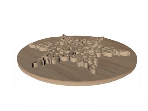 relief carving Model 3D