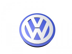 volkswagen logo Model 3D