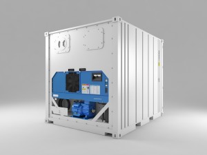 container - 10 reefer 3D-Modell
