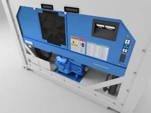 コンテナ - 10 リーファー 3Dモデル