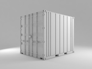 container - 10 reefer 3D Model