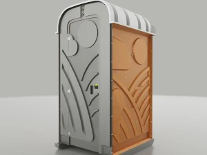 chemical toilet 3D Model