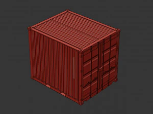 container - 10 3D Model