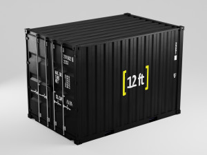 container - 12 3D-Modell