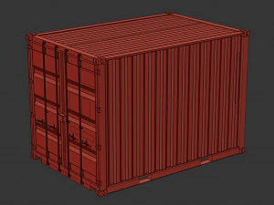 container - 12 3D Model
