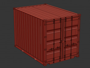 container - 12 Model 3D