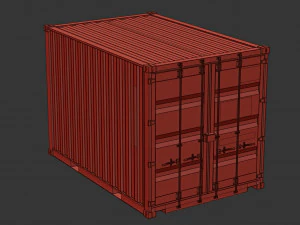 container - 12 3D Model