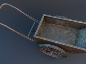 pushcart 3Dモデル