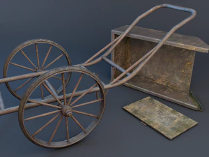 pushcart 3D Model
