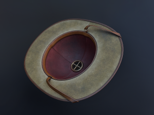 travelers - archaeologists hat 3D Model