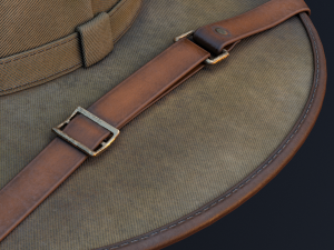 travelers - archaeologists hat 3D Model