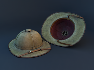 travelers - archaeologists hat 3D Model