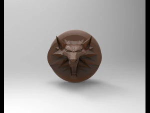 Witcher wolf 3D Model