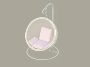 cadeira pendente Modelo 3D