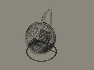 pendant chair 3D Модель