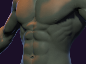 male basemesh for production 3D Модель