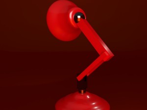 pixar light Model 3D
