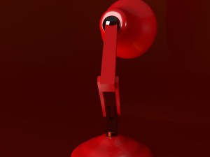 pixar light Model 3D