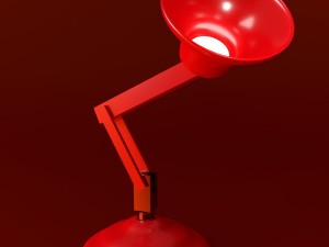 pixar light Model 3D