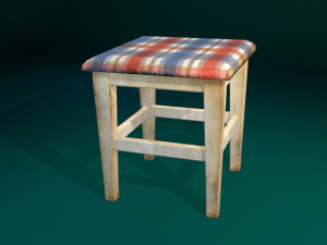 stool chair 3D Model