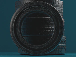 tires 3D Model