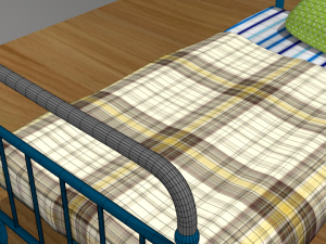 bed soviet 3D 모델