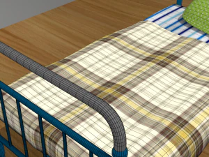 bed soviet 3D Model