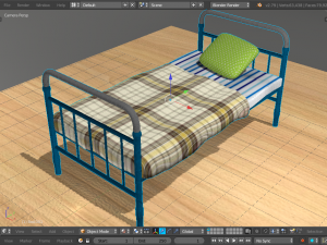 bed soviet 3D 모델