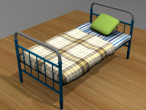 bed soviet 3D 모델