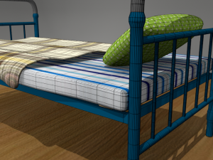 bed soviet 3D 모델