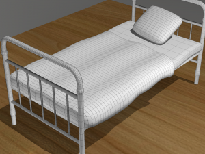 bed soviet 3D 모델