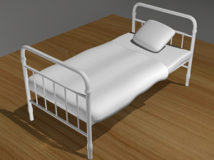 bed soviet 3D 모델