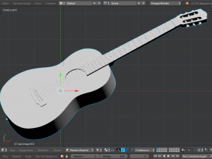 guitar Modelo 3D