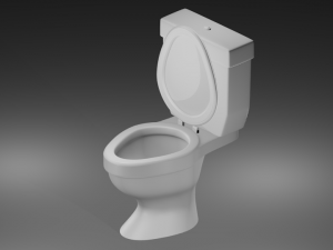 toilet 3D Model