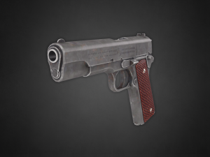 Colt 1911 3Dモデル