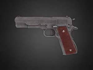 Colt 1911 3Dモデル