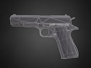 Colt 1911 3Dモデル
