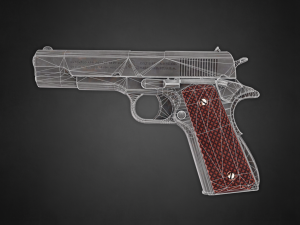 Colt 1911 3Dモデル