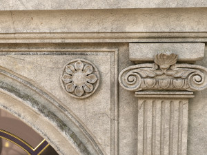 entrance classic door 3D मॉडल